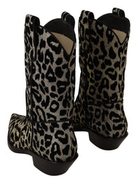 Thumbnail for Elegant Leopard Print Mid Calf Boots