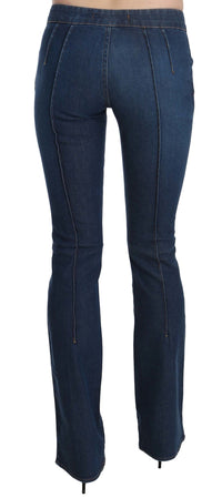 Thumbnail for Chic Blue Washed Boot Cut Denim Pants