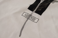 Thumbnail for White Black Roses Crewneck Cotton  T-shirt