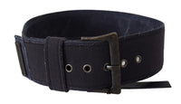 Thumbnail for Elegant Black Leather Classic Belt