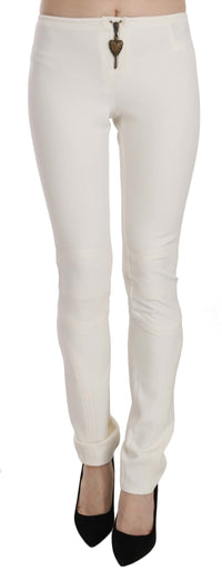 Thumbnail for Elegant Mid Waist Skinny Dress Pants