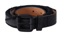Thumbnail for Chic Black Leather Waist Belt