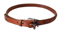 Thumbnail for Elegant Leather Waist Belt in Brown