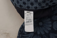 Thumbnail for Elegant Floral High Waist Skinny Jeans