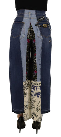 Thumbnail for High-Waist Multicolor Wide-Cut Jeans