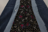 Thumbnail for High-Waist Multicolor Wide-Cut Jeans