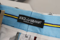 Thumbnail for Elegant High Waist Striped Trousers