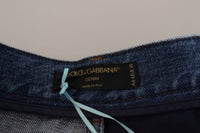 Thumbnail for Patchwork Jacquard Denim Relaxed Jeans