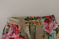 Thumbnail for Floral High-Waist Dress Pants