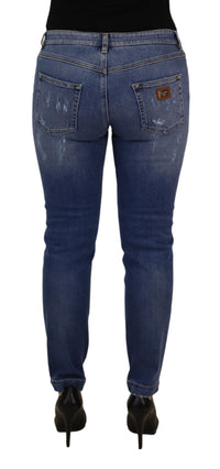 Thumbnail for Chic Low Waist Skinny Denim Jeans