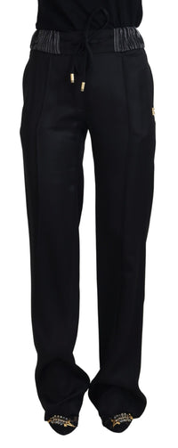 Thumbnail for Elegant Black Cotton Pants