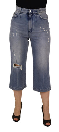 Thumbnail for High Waist Skinny Denim Jeans - Blue