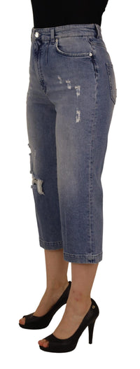 Thumbnail for High Waist Skinny Denim Jeans - Blue