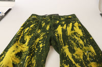 Thumbnail for Sunshine Yellow High Waist Denim