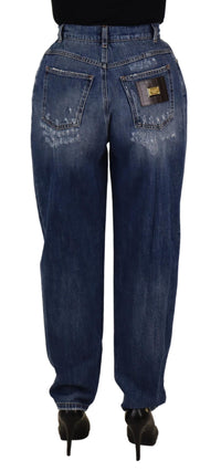 Thumbnail for High Waist Skinny Denim Jeans - Chic Blue Washed