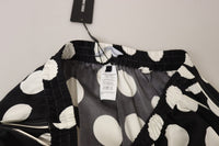 Thumbnail for Polka Dot Silk Mid Waist Pants