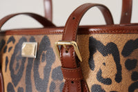 Thumbnail for Elegant Leopard Bucket Tote Bag