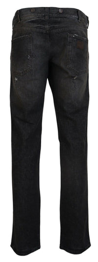 Thumbnail for Exquisite Gray Denim Pants for the Modern Gentleman