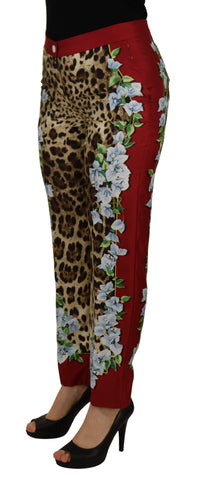 Thumbnail for Elegant Multicolor High Waist Silk Pants