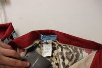 Thumbnail for Elegant Multicolor High Waist Silk Pants