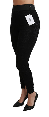 Thumbnail for Elegant High Waist Lace Pants