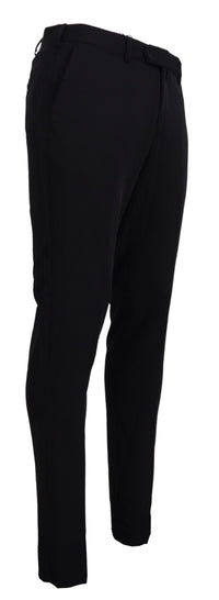 Thumbnail for Sophisticated Black Dress Pants for Men