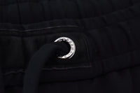 Thumbnail for Sleek Black Wool-Blend Sweatpants