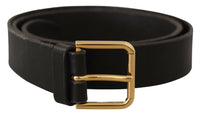 Thumbnail for Elegant Leather Belt with Metal Buckle