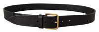 Thumbnail for Elegant Leather Belt with Metal Buckle