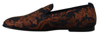 Thumbnail for Elegant Floral Slip-On Loafers