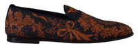 Thumbnail for Elegant Floral Slip-On Loafers