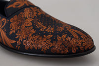 Thumbnail for Elegant Floral Slip-On Loafers