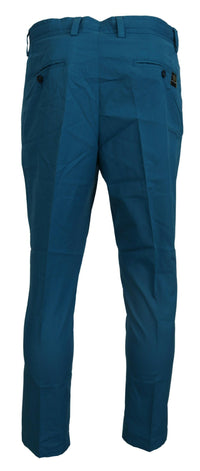 Thumbnail for Casual Blue Chinos Trousers Pants