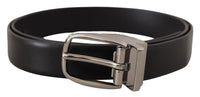 Thumbnail for Elegant Leather Belt with Metal Buckle