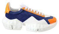 Thumbnail for Electric Elegance Leather Mix Sneakers