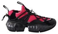 Thumbnail for Electric Elegance Leather Mesh Sneakers