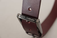 Thumbnail for Elegant Brown Leather Designer Belt