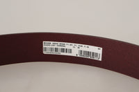 Thumbnail for Elegant Brown Leather Designer Belt