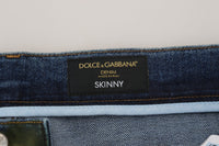 Thumbnail for Chic Slim-Fit Denim Jeans in Green Wash