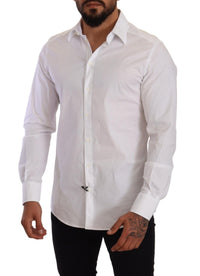 Thumbnail for Elegant Slim Fit White Dress Shirt