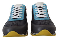 Thumbnail for Multicolor Leather-Blend Low Top Sneakers