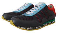 Thumbnail for Multicolor Leather-Blend Low Top Sneakers