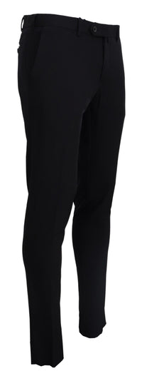 Thumbnail for Elegant Black Italian Dress Pants