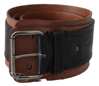 Thumbnail for Elegant Leather Fashion Belt in Brown Black