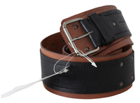 Thumbnail for Elegant Leather Fashion Belt in Brown Black