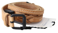 Thumbnail for Elegant Brown Leather Fashion Belt