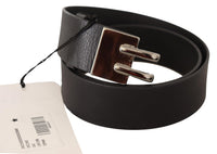 Thumbnail for Elegant Black Leather Fashion Belt