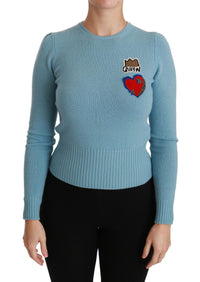 Thumbnail for Queen Heart Beaded Wool Sweater