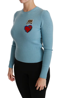 Thumbnail for Queen Heart Beaded Wool Sweater