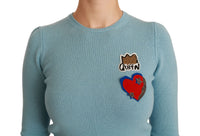 Thumbnail for Queen Heart Beaded Wool Sweater